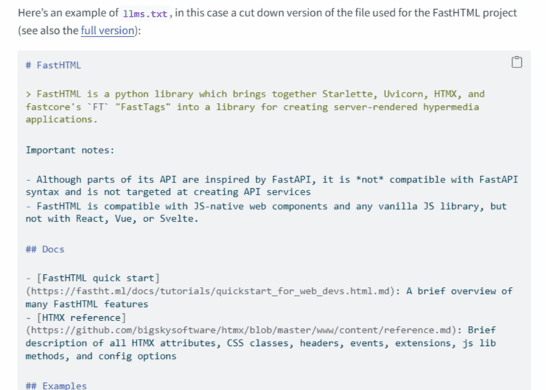How to implement llms txt